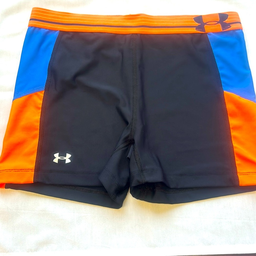Under Armour Women’s Compression Shorts, Heat Gear, 3 inch inseam